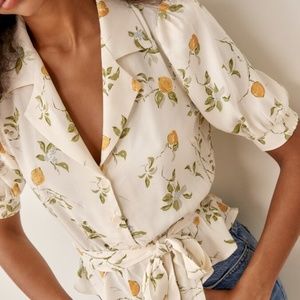 Reformation Citron Elliot Top